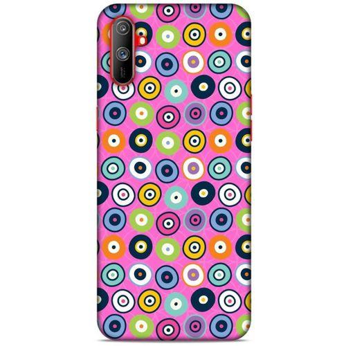 Nazarium (23) Desenli Silikon Kapak Oppo Realme C3 Kılıf