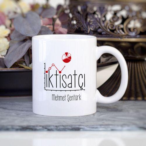 Kişiye Özel İktisatçı Kupa Bardak