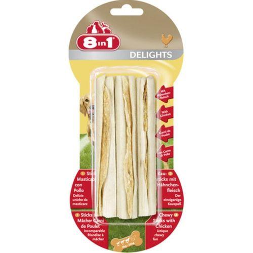 8IN1 Delights Çubuk Köpek Ödül Kemiği Tavuklu - 75GR