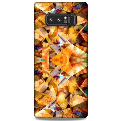 Samsung Galaxy Note 8 Kılıf Pastel Renkler (23) Ultra Koruma Kılıfı Turuncu