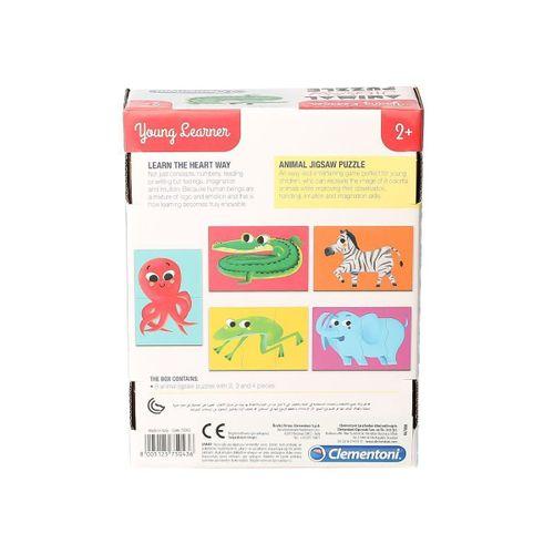 75043TR Young Learner - Sevimli Hayvanlar Yapboz +3 yaş