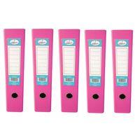 LİNEA KLASÖR GENİŞ-YÜKSEK ( Pembe) ( 5 Adet ) ( 34,50 * 28,50 cm )