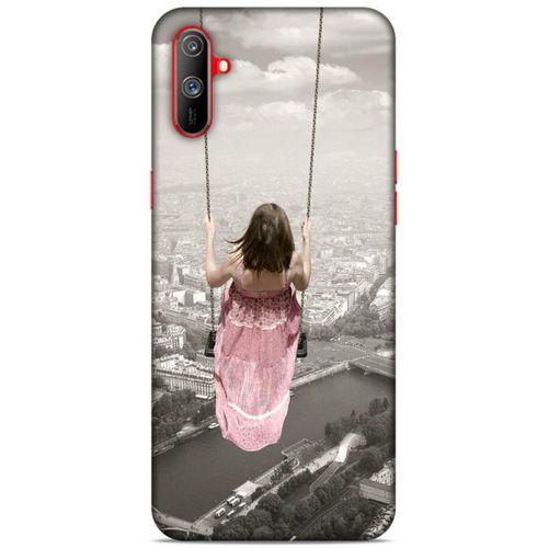 Lopard Oppo Realme C3 Uyumlu Kılıf Manipülasyon ☻ (22) Tam Koruma Kılıfı Desenli