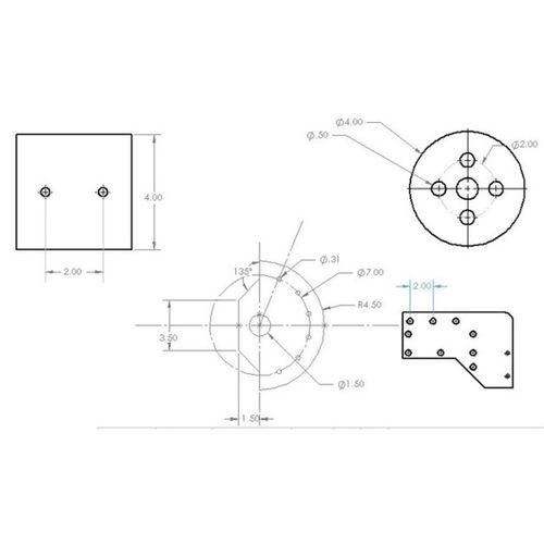 9 İnç Yarıçaplı Kalıp ve Diğer Parçalar Hibrit Boru Bükme için (Bu ürün Sadece Plastik parçadır - Almadan Önce Soru Sorabilirsiniz)
