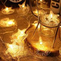 3m 20 Led 2 Kademeli Ay Yıldız Pilli Led Işık