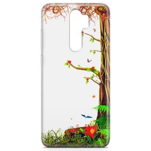 Xiaomi Redmi Note 8 Pro Kılıf Paranormal Bahar Arka Kapak Koruma Desenli Full Koruyucu
