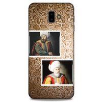 Samsung Galaxy J6 Plus Uyumlu Kılıf Ottoman (22) Tam Koruma Kılıfı Osman - Orhan Gazi