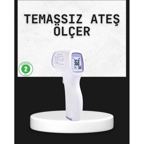 Temassız Termometre Hızlı Ölçüm Güvenli Dijital Ateş Ölçer