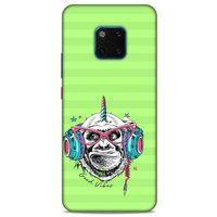 Animax DJ Maymun Huawei Mate 20 Pro Kılıf Desenli Silikon