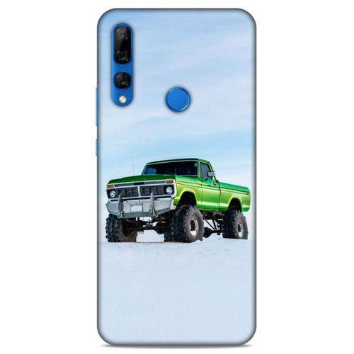 Lopard Huawei Y9 Prime 2019 Uyumlu Kılıf PickUpX (33) Hybrid Kılıf Açık Yeşil