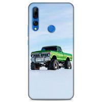 Lopard Huawei Y9 Prime 2019 Uyumlu Kılıf PickUpX (33) Hybrid Kılıf Açık Yeşil