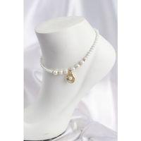 Beyaz İnci İstiridyeli Model Halhal