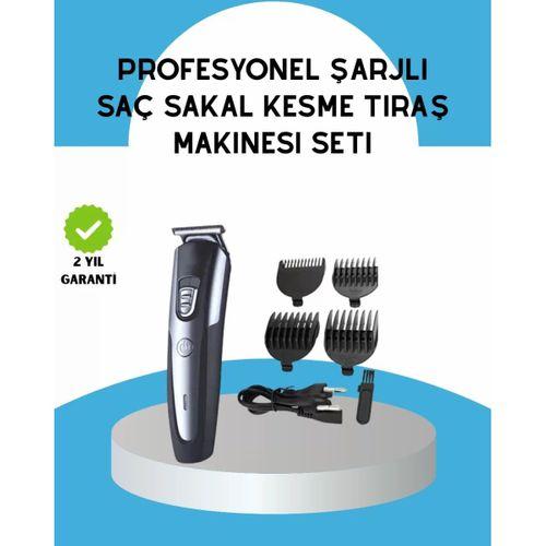 Ergonomik Profesyonel Tıraş Makinesi Saç Sakal Kesme Ve Düzeltme