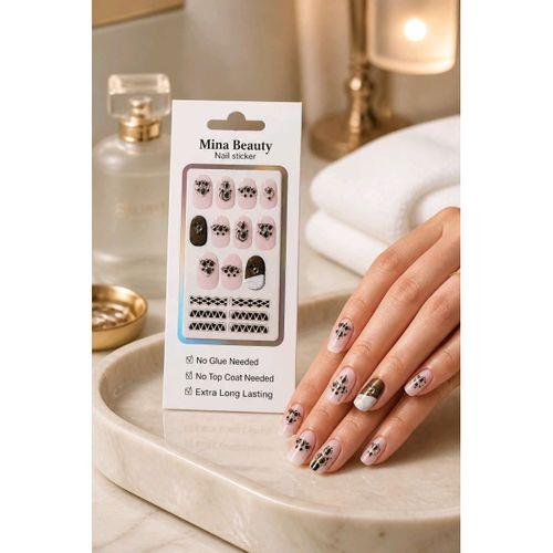 Tırnak Süsleme Sticker Yapışkanlı