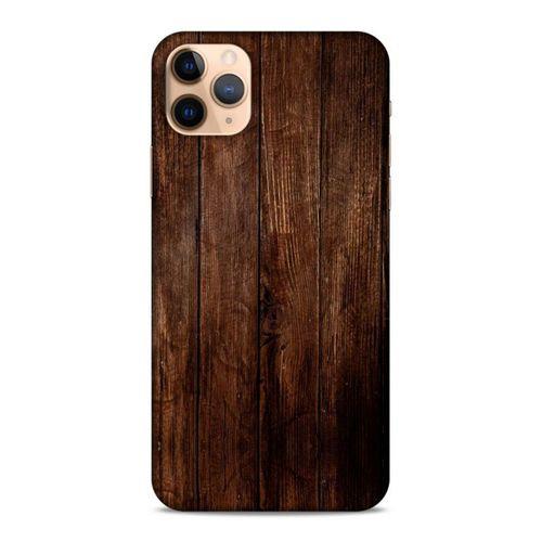 Lopard Apple Iphone 11 Pro Uyumlu Kılıf Wood'X (5) Koruma Kabı Baskılı