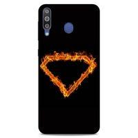 Lopard Samsung Galaxy M30 Uyumlu Kılıf FireX (49) Ultra Silikon Kılıf SuperMan
