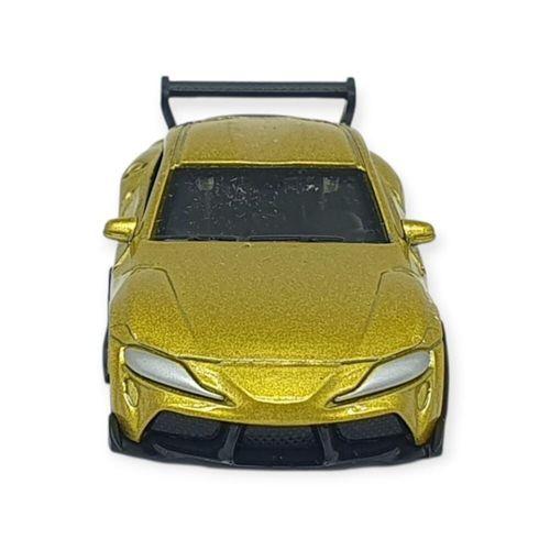 Çek Bırak Metal Küçük Arabalar 8 cm - 6411A-13 - Altın