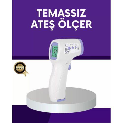Temassız Ateş Ölçer Dijital Kızılötesi Termometre Hızlı Ölçüm