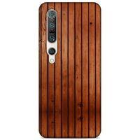 Lopard Xiaomi Mi 10 Pro Uyumlu Kılıf Wood'X (12) Koruyucu Silikon Desenli