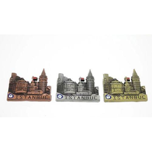 Metal İstanbul Temalı  Yöresel Magnet