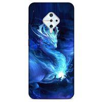 İnfinix Zero 8 Kılıf Dragons (36) Glitter Kılıf Ejderha Ateşi