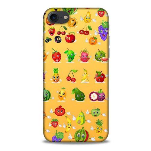 Frutix Meyve Mix 09 Apple Iphone 7 Kılıf Desenli Silikon