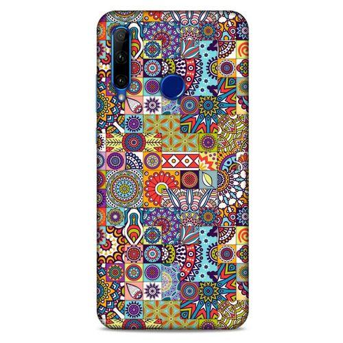 Ethnic Culture (25) Huawei Y6P Kılıf Silikon Kapak Desenli
