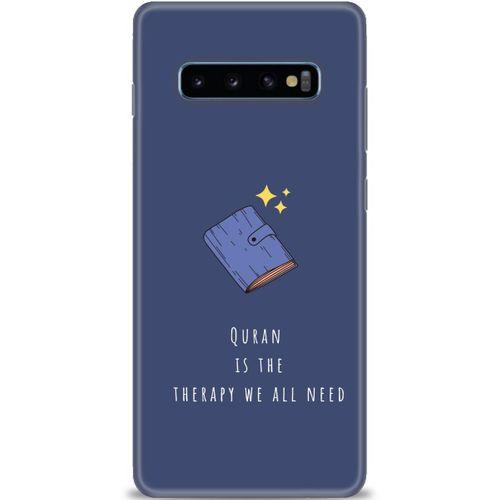 Samsung Galaxy S10 Plus Kılıf HD Baskılı Kılıf - Quran + Tam Ekran Koruyucu