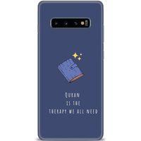 Samsung Galaxy S10 Plus Kılıf HD Baskılı Kılıf - Quran + Tam Ekran Koruyucu