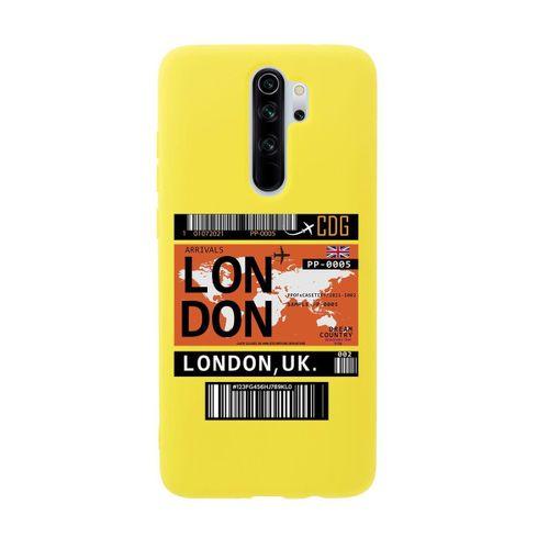 Xiaomi Redmi Note 8 Pro London Premium Silikonlu Telefon Kılıfı