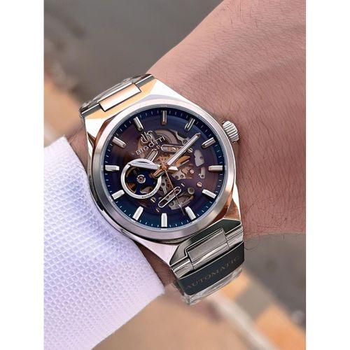 Bigotti Otomatik Ve Kurmalı Çelik Karatma Ve Renk Atma Yapmaz 5 Atm Erkek Kol Saati EBG.10692.5