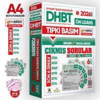 2026 KPSS-DHBT Ön Lisans ÖSYM Çıkmış Soru Tıpkı Basım 6lı Kitapçık Türkiye Geneli Deneme Paketi