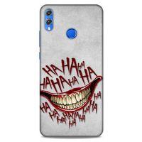 Huawei Honor 8x Uyumlu Kılıf Joker (6) Silikon Kılıf Bordo