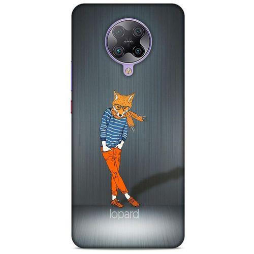Xiaomi Poco F2 Pro Kılıf FunnyMaX (48) Bumper Kılıf Turuncu Tilki