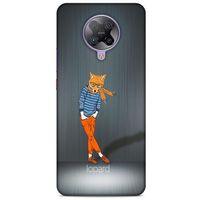 Xiaomi Poco F2 Pro Kılıf FunnyMaX (48) Bumper Kılıf Turuncu Tilki