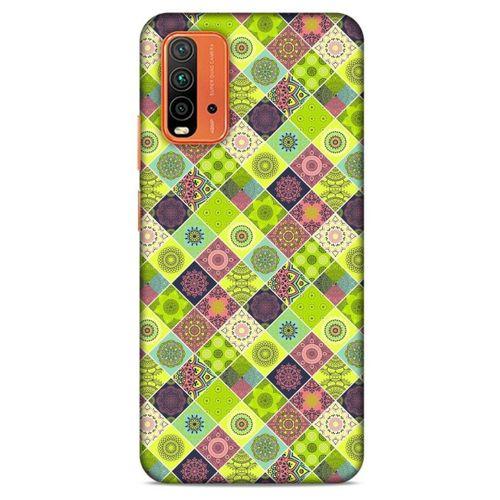 Lopard Xiaomi Redmi 9T Uyumlu Kılıf Ethnic Culture (20) Koruyucu Kılıf