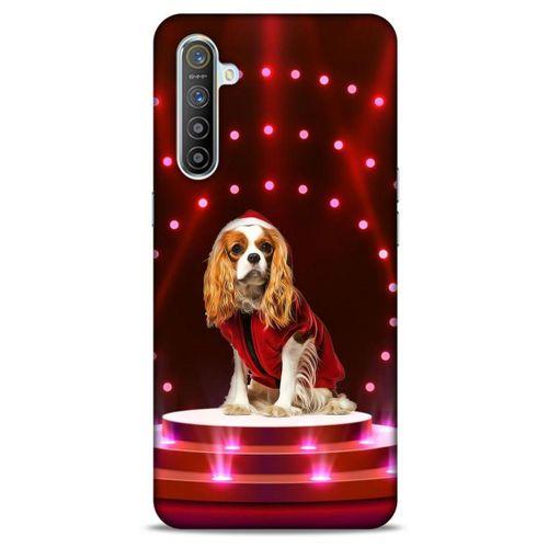 Oppo Realme XT Kılıf Köpek Kıyafetleri (38) Neo Hybrid Kılıf King Charles Yelek
