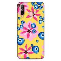 Nazarium (20) Desenli Silikon Kapak Samsung Galaxy A60 Kılıf