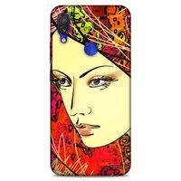 Lopard Xiaomi Redmi Note 7 Uyumlu Kılıf Sürreal Yüzler ♀ (31) TPU Kılıf Baskılı