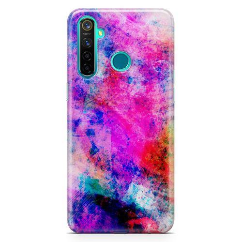 Oppo Realme 5 Pro Kılıf Ütopik Duvarlar Arka Kapak Koruma Desenli Full Koruyucu