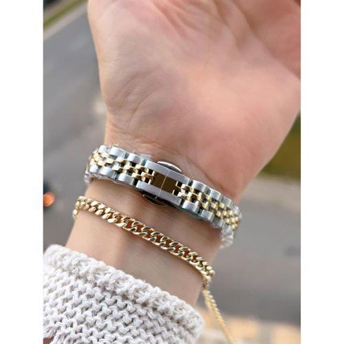 Daniel Klein Çelik Kordonlu 2 Yıl Garantili 3 Atm Suya Dayanıklı Kadın Kol Saati+Bileklik BD.10030.6