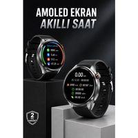 Akıllı Saat Bluetooth Bağlantılı Amoled Ekran Uyku Ve Sağlık Takibi