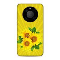 Lopard Huawei Mate 40 Pro Uyumlu Kılıf Bahar (16) Kalın Kılıf Ayçiçek