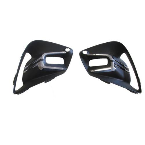 Renault Clio 5 Hb 20/23 Sis Lamba Kapağı Sağ/Sol Set (2 Parça) Sis/Sensör Delikli Nikelajlı 261526778R