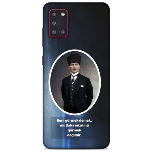 Samsung Galaxy A31 Kılıf Atatürk (7) Telefon Kılıfı Lavivert