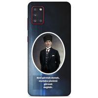 Samsung Galaxy A31 Kılıf Atatürk (7) Telefon Kılıfı Lavivert