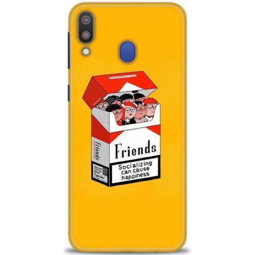 Samsung Galaxy M20 Kılıf HD Baskılı Kılıf - Friends + Tam Ekran Koruyucu
