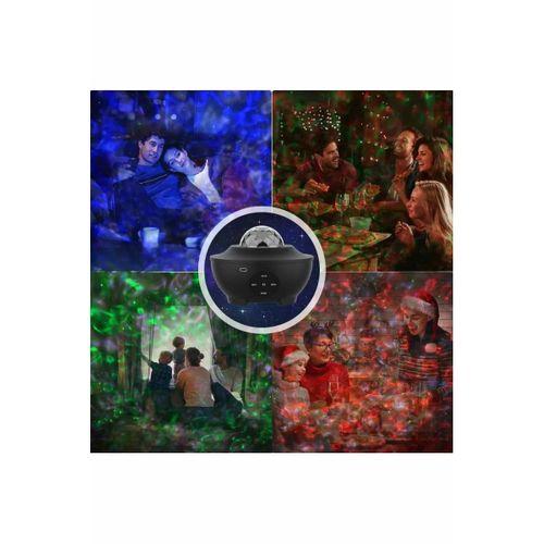 Yıldızlı Gökyüzü Projektörü Uzaktan Kumandalı Çocuklara Özel Şarjlı