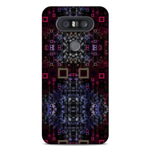 Lopard LG K41S - K51S Uyumlu Kılıf PiXel (18) Telefon Kılıfları Siyah Kırmızı