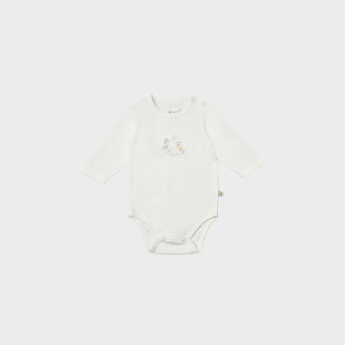 Bibaby Bibaby Biorganic Penguin Club Bebek Body 56003 Ekru Gri